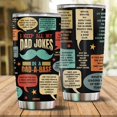 thumbnail image 2 of Gifts For Dad Stainless Steel Tumbler 20oz Dad Joke Coffee Mug Travel Cup Water Bottle for Men Fathers Day Gift From Daughter Son Wife Funny Birthday Christmas Gift For Stepdad Bonus Dad Dad Joke, 2 of 7