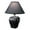 Black, variant on ORE International Ceramic Table Lamp