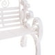 thumbnail image 5 of Muebles en miniatura para casa de muñecas a escala 1:6, banco de plástico para jardín, patio y parque. Blanco, 5 of 9