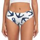 thumbnail image 1 of Balery Navy Blue Anchors Ropa Interior de Algodón para Mujer con Dibujo – Braguitas Cómodas y Elásticas, Estilo Clásico-Small, 1 of 6