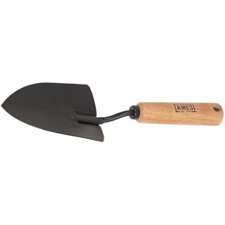 AMES 2446100 Tempered Steel Hand Trowel with Wood Handle, 13-Inch