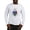 Ash Gray, variant on - Delta Tau Delta Coat Of Arms Long Sleeve T Shirt - Unisex Cotton Long Sleeve T-Shirt