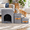 17'' (Beds up to 25''), variant on 17-inch Pet Dog Stairs For High Beds 120 Lbs Weight Capacity