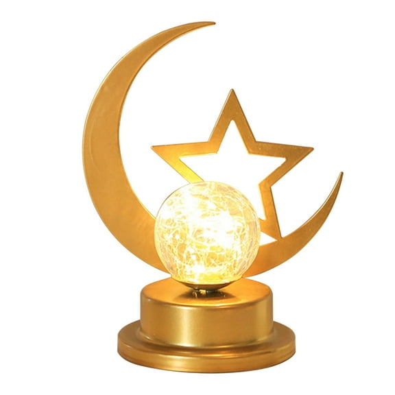 MERILER Iron Decorative Lamp, Battery Powered LED Table Lamp for Bedroom and Home Decoration, Perfect for Birthday, Christmas, Valentine's Day, New Year