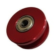 thumbnail image 1 of DYNWAVECA Fitness Bearing Pulley Wheel Accessory 10 mm Inner Diameter Convenient Install Workout Exercise Wear Resistant Universal Part Red, 1 of 10