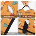 thumbnail image 6 of Hedgehog and Fox Orange Pattern Teens Toddler Nap Mat with Pillow, Sleeping Mat Bag for Preschool Daycare 60"x20", 6 of 6