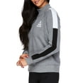 thumbnail image 4 of Reebok Women's Color Block Fleece Turtleneck Sweathshirt, Half Zip, 4 of 4