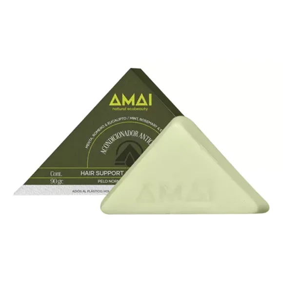 AMAI Acondicionador Anticaída En Barra | Romero & Menta