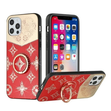 Apple Iphone Xs Max Sparkling Glitter Liquid Floating Hearts Stars With Diamonds Case Cover Pink Purple Walmart Com