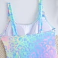 thumbnail image 5 of mgoYE Swimsuit for Girls Size 14 Little Girls One Piece Swimsuits Quick Dry Beach Swimwear Bathing Suit for Beach 10-17 Years(Sky Blue,9-10 Years), 5 of 9