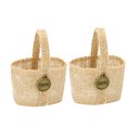 thumbnail image 2 of 4pcs Banquete Bolsa de dulces Bolsa de almacenamiento decorativa Cesta de flores Bolsa de arpillera para banquete de boda HOMEMAXS mx6249594, 2 of 5