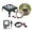 with Regulator, variant on JOVELL 90,000 BTU Propane Burner, Camping Stove Single Burner, Portable Cast Iron Gas Cooker for Outdoor BBQ, Turkey Fry, RV, Tailgate, without Regulator