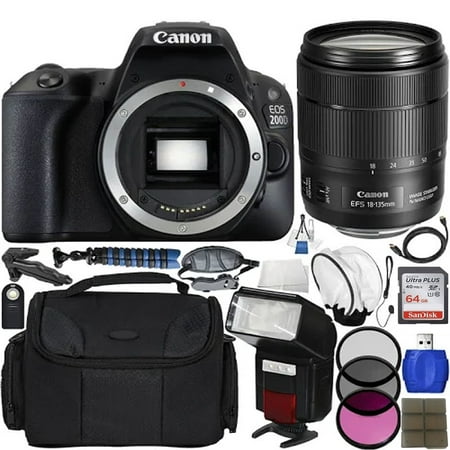 Canon EOS Rebel SL2 DSLR Camera with 18-135mm Is Lens - Starters Bundle