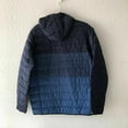 thumbnail image 2 of NEW!!! Eddie Bauer Men's Cirruslite Hooded 650 Fill Down Jacket (Indigo & XL), 2 of 3