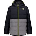 thumbnail image 1 of Under Armour Boys' Jackets, Black, 5, 1 of 2