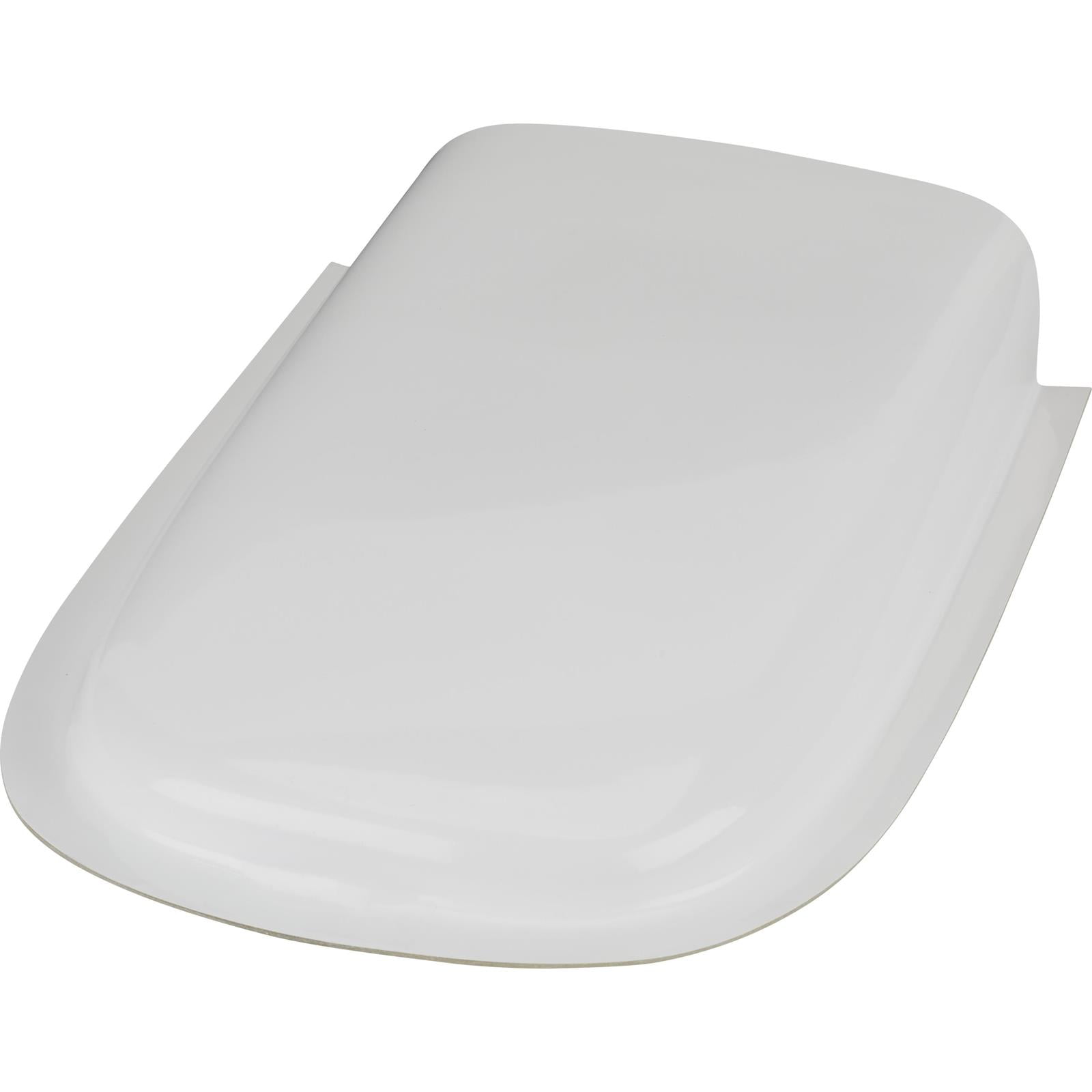 Speedway Motors Shelby GT350 Style Fiberglass Hood Scoop, 24.25 x 16 Inch Universal Mustang Style Hood Air Intake Scoop, Gelcoat Finish, Paint Ready Custom Body Panel