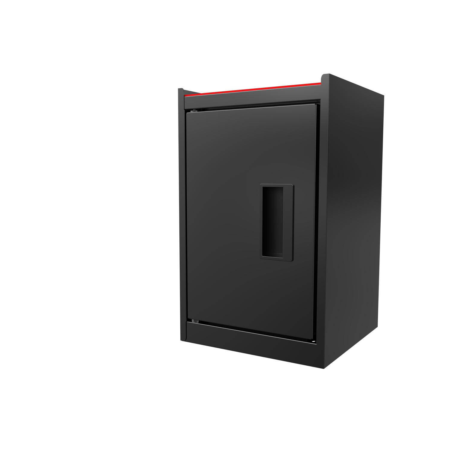 Hyper Tough Steel Mini Side Locker Cabinet with 2 Shelves photo 8