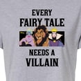 thumbnail image 3 of Disney Villains - Every Fairy Tale Needs A Viillain - Juniors Cropped Cotton Blend T-Shirt, 3 of 5