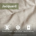thumbnail image 4 of Bedding Sets 12 Piece Comforter Set with Cotton Bed Sheets Blue/Brown Full,Bed Sets, 4 of 11