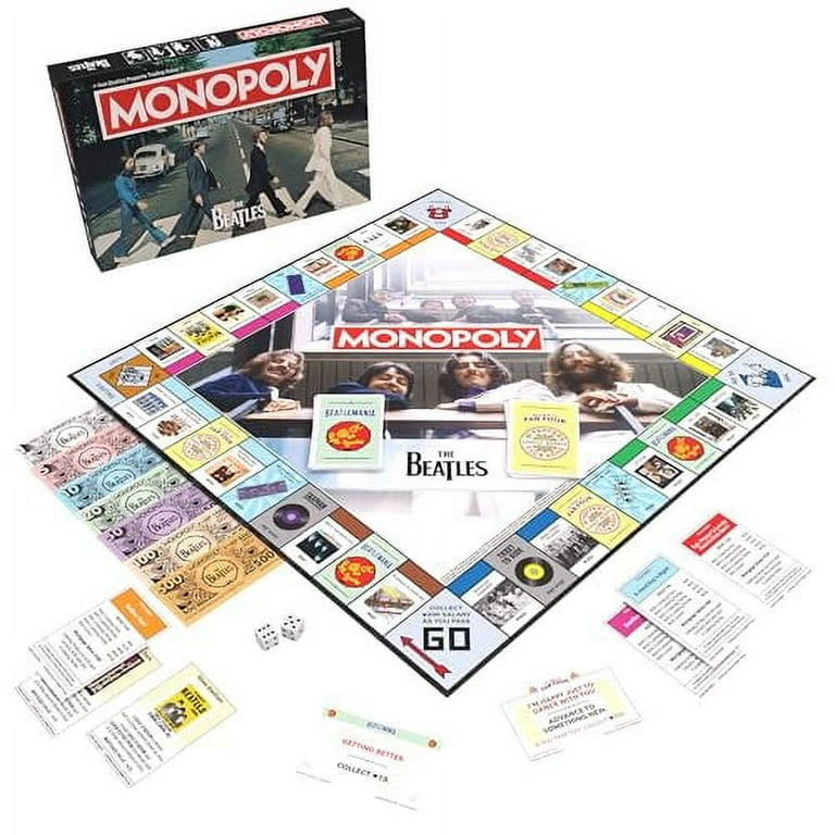 Monopoly: The Beatles Board Game | Play as Beatles Characters