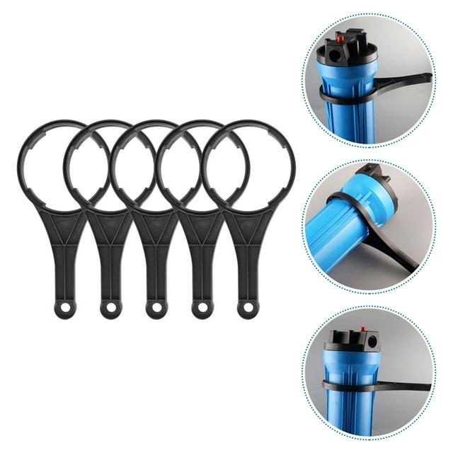 Moluckfu 5Ud Llave Para De Plástica Heavy Duty Reutilizable Para Purificador