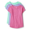thumbnail image 5 of The Children's Place Girls Short Sleeve Shirt Tail T-Shirt, 8-Pack, Sizes XS-XXL, 5 of 6