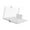 White, variant on Mobile Phone Screen Amplifier - 12in Foldable Portable Magnifier for Clear Viewing, Adjustable Stand, Universal for Smartphones(Black)