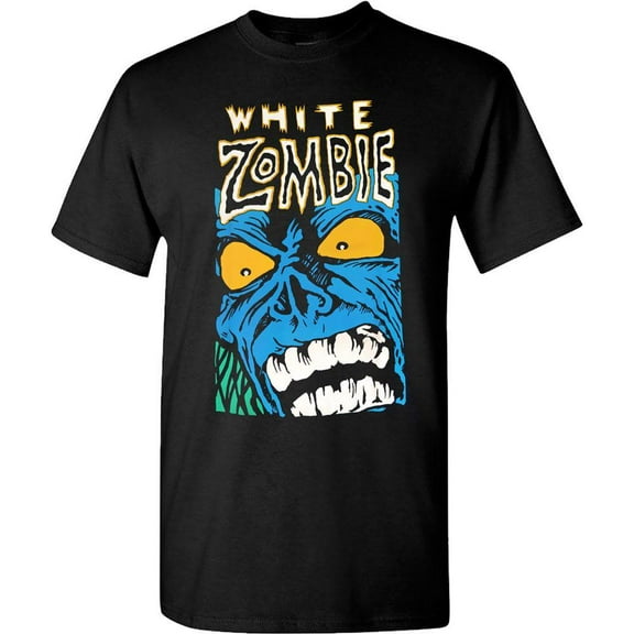 White Zombie Blue Monster Classic Adult T-Shirt