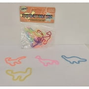 Fun Stuff Pack of 12 Dino Shaped Rubber Bands Bracelets