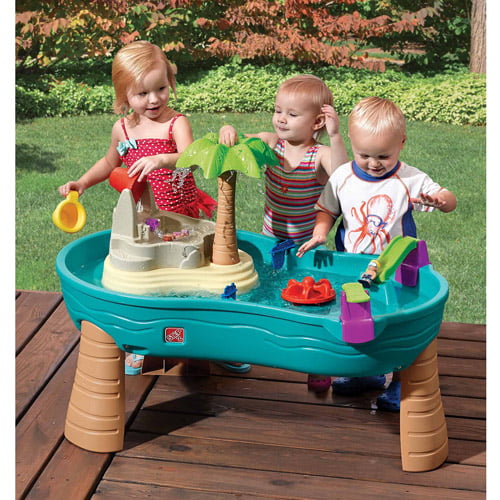 step2 naturally playful sand and water activity table with accessory
