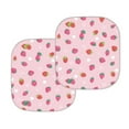 thumbnail image 2 of FOR U DESIGNS Foldable Car Sun Shade 2pcs Strawberry Car Windshield Shades Accessories for Auto SUV Truck Keep Your Vehicle Cool Fashion Car Front Window Sun Visor Protector, 2 of 5