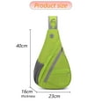 thumbnail image 2 of Hukapapa Oblique span single shoulder bag Men's and women's chest bag Outdoor sports bag Mountaineering cycling bag Multi-functional chest baggreen, 2 of 5