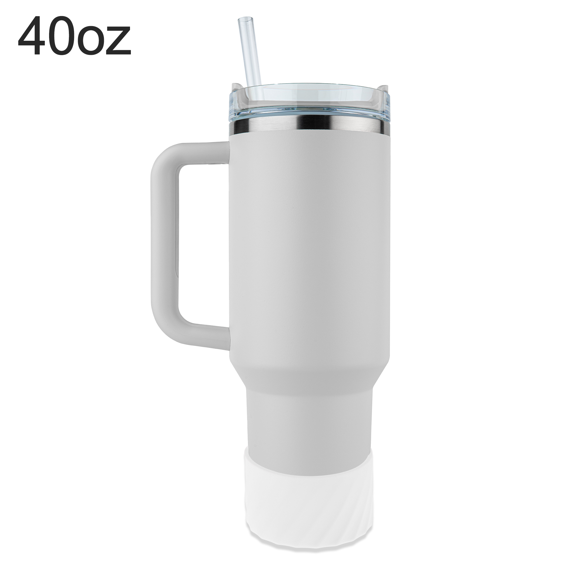 Unique Bargains Portable Fit for 40oz Water Bottle Boot White