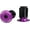 Ultraviolet Purple, variant on Wolf Tooth Components Alloy Bar End Plugs - Espresso