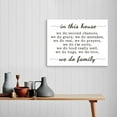 thumbnail image 4 of AEFER In This House Canvas Wall Art,We Do Family House Quotes Canvas Painting Wall Decor for Home Farmhouse Bedroom Unframe: 20x16inch(50x40cm), 4 of 6