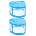 thumbnail image 2 of MasteelfCA 2Pcs Betta Small Fish Tanks Home Mini Fish Tanks Ecological Ornamental Fish Tanks, 2 of 8