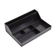 thumbnail image 3 of Tru Red TR55259 6-Compartment Plastic Desktop Organizer, Black, 3 of 4