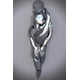 thumbnail image 1 of Escultura de figura de metal creativa, pintura abstracta en lienzo, imagen de abrazo de pareja, decoración del hogar para sala de estar, pintura central, 1 of 6