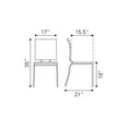 thumbnail image 5 of Silla Kessa Muebles  Criss Cross - espresso, 5 of 5