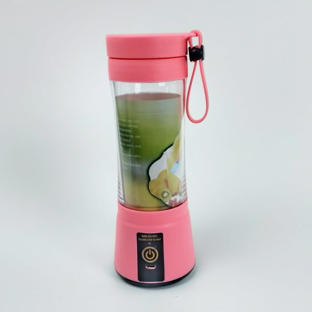 Wireless Mini USB Rechargeable Juice Blender With Six Blades For Camping, RV, Barbecue, Outdoor Portable.