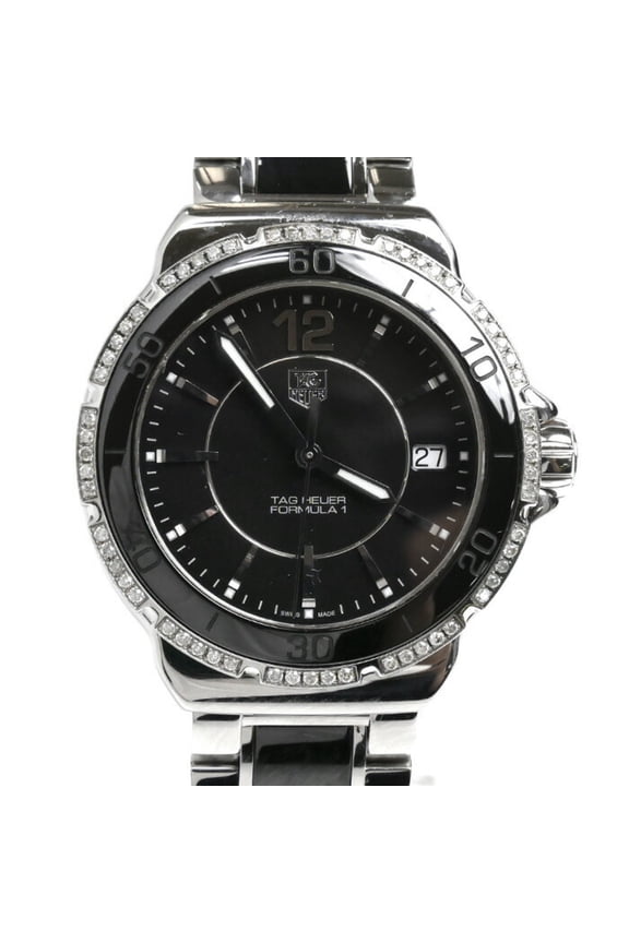 Pre-Owned TAG HEUER Formula 1 Diamond Watch, Battery-Powered, Women's, WAH1212.BA0859 (Good)