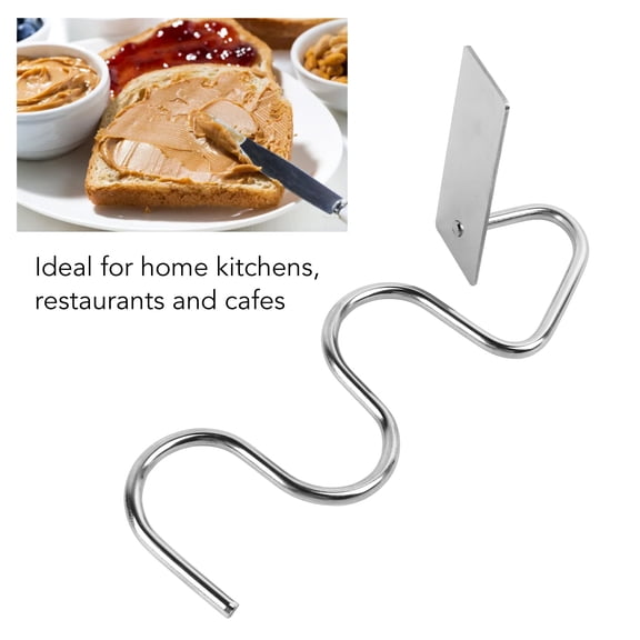 Nut Butter Mixer Tool, Stainless Steel, Easy Stir, Smooth Creamy Peanut Butter, Versatile Use