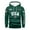 Green, variant on Men's Loose Fit Print Hooded Sweatshirt, USA UNITED STATES Flag Graphic Oversized Casual Fleece Pullover,Pink,S