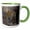 Green/White, variant on 3drose, Tiger, Bandhavgarh National Park, India, 15oz Mug