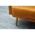 thumbnail image 4 of Velvet Bed Ginger, Golden Metal Legs, 3, Comfortable In Compact Space Space Small Area, 4 of 5