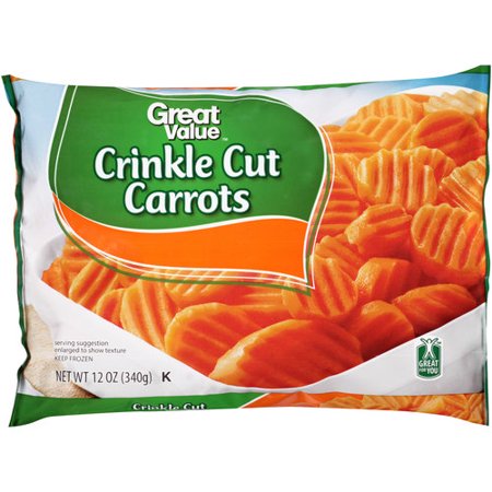 Great Value Crinkle Cut Carrots, 12 oz - Walmart.com
