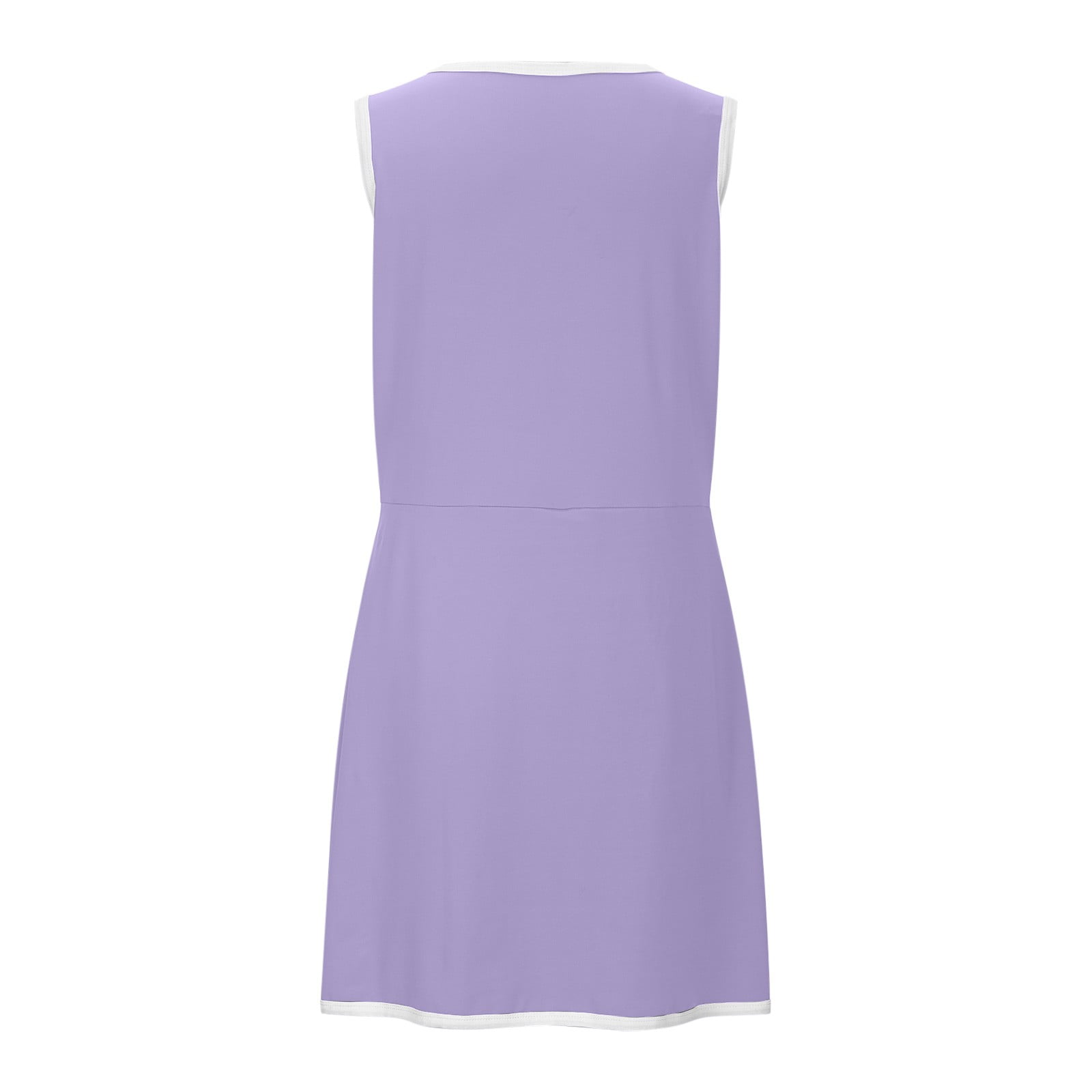 QATAINLAV Rompers for Women Sleeveless Athletic Tennis Dress Built in Shorts Summer Mini Short Jumpsuits Casual Workout Onesie Golf Skort Purple XL
