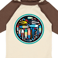 thumbnail image 4 of Inktastic Stand Up Paddle Boarding Sports Boys or Girls Long Sleeve Baby Bodysuit, 4 of 5