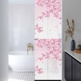 thumbnail image 3 of Cherry Blossom Window Privacy Film, Gradient Tree Pink Flower Plant Static Cling UV Sun Blocking Heat Control Window Tint Day and Night, Non-Adhesive One Way Windows Privacy Cover 17.7''x78.7'', 3 of 7
