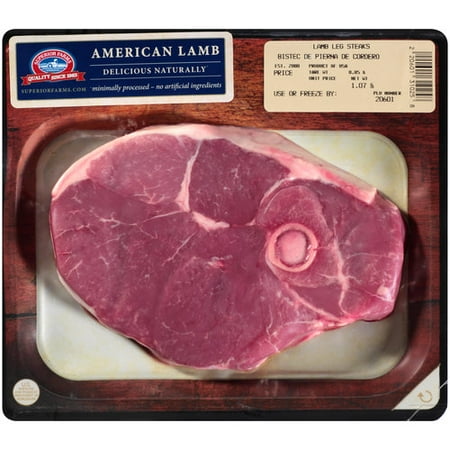Superior Farms Lamb Leg Steaks